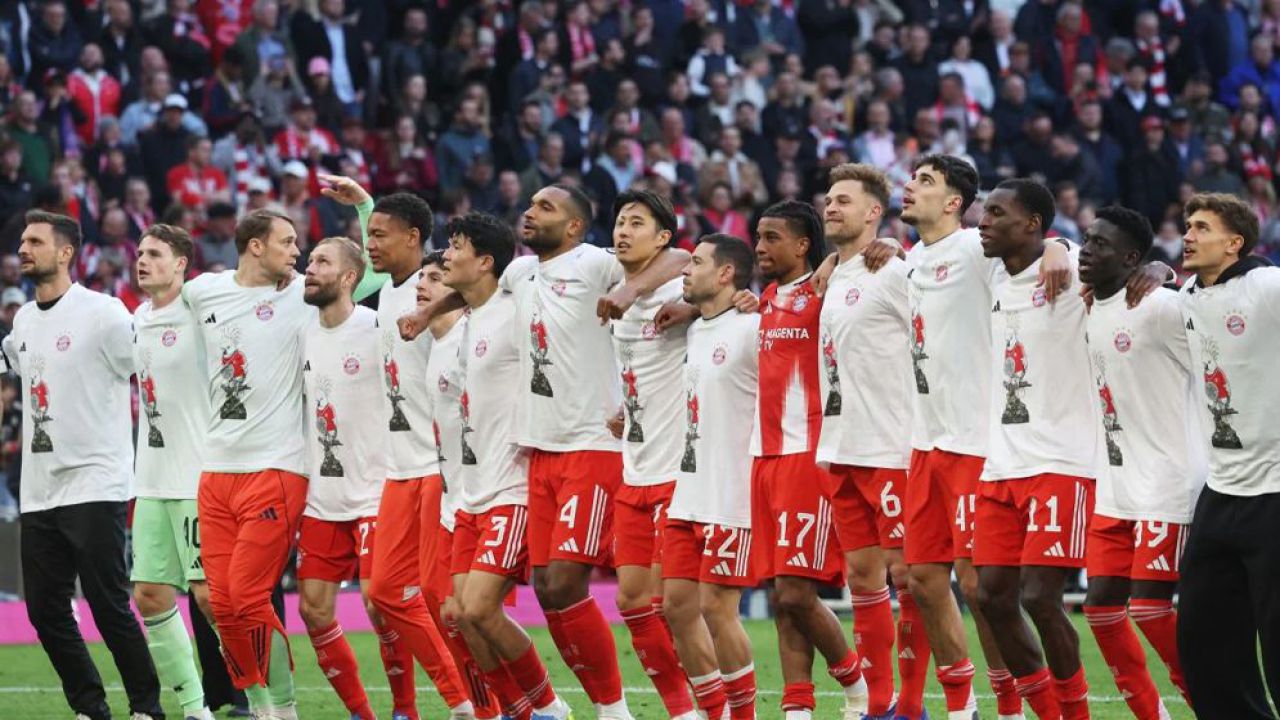 ১৪ মৌসুমে ১৩তম বুন্দেসলিগা শিরোপা জিতল বায়ার্ন মিউনিখ